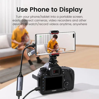 UGREEN Video Capture Card 4K HDMI OBS compatible Techs Park