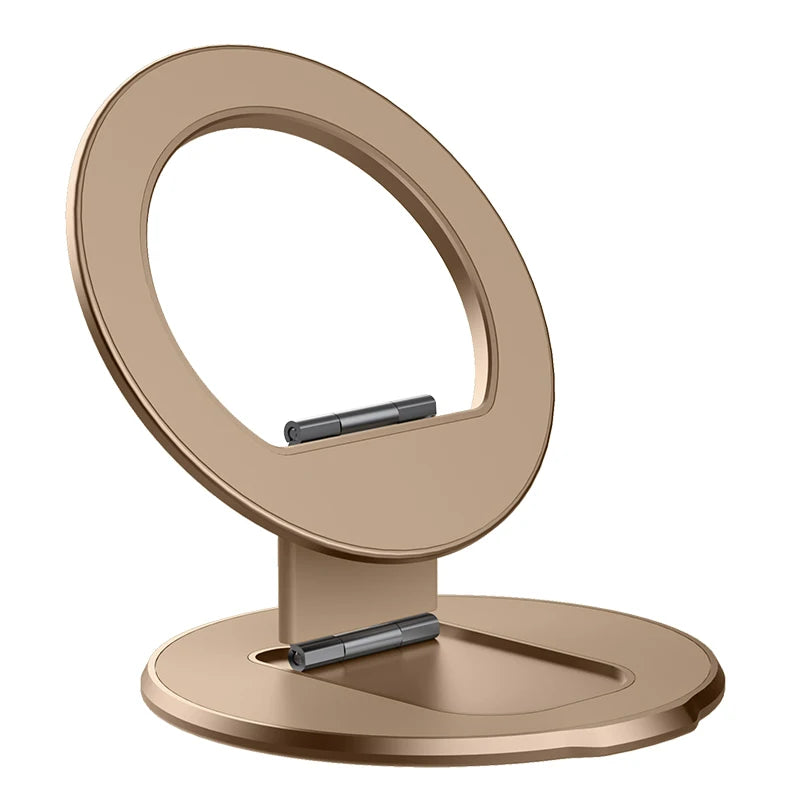 NILLKIN Magnetic Phone Holder For iPhone 16 Foldable Ring Buckle Back Adhesive Stand Portable Car Phone Holder For Huawei Xiaomi