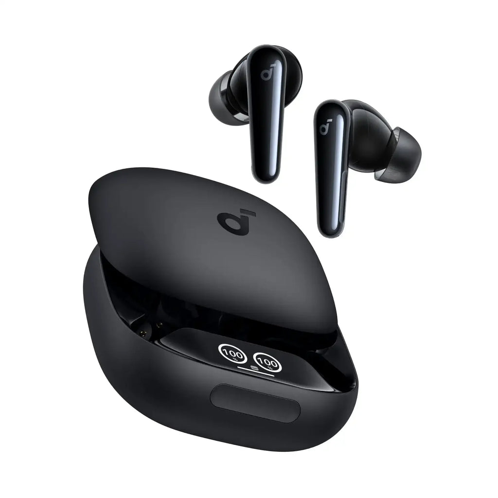 Soundcore Liberty 4 Pro by Anker, Noise Cancelling Wireless Earbuds, 7-Sensor and Real-Time Adaptive Noise Cancelling, A3954