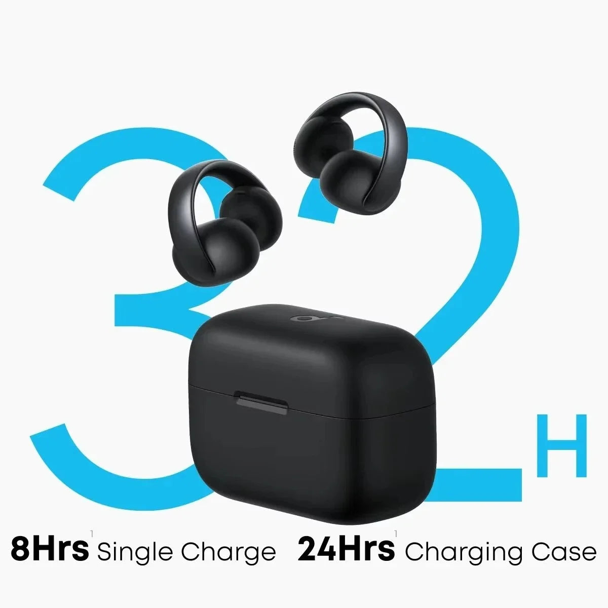 New Arrival Original Anker Soundcore AeroClip Open Ear Earbuds Wireless Bluetooth Earphone Sport Clip On Soft Adaptive Comfort