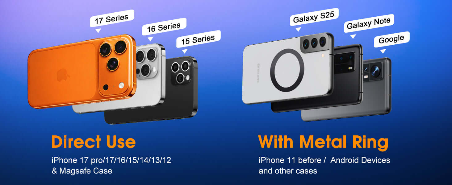     MagSafe Car Phone Mount with durable suction design
