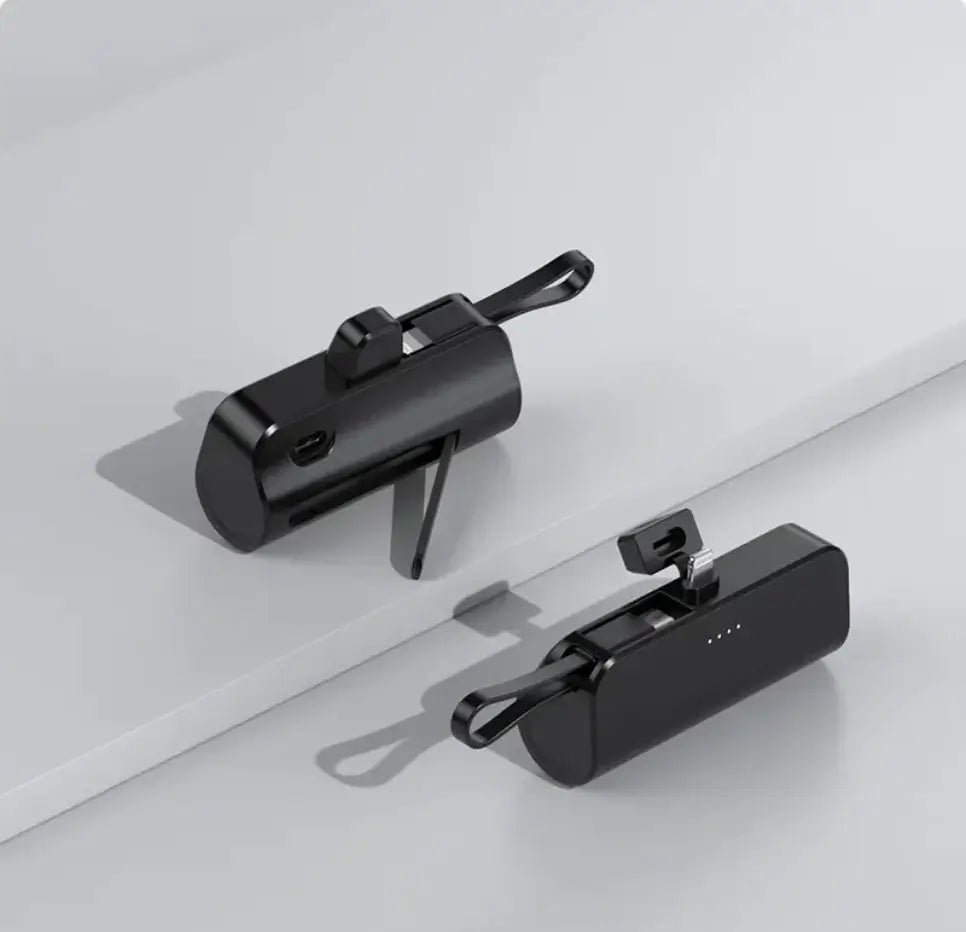 Compact Portable Capsule Power Bank – Mini Travel Charger