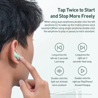Baseus W09 Wireless Bluetooth Touch Mini Earphones