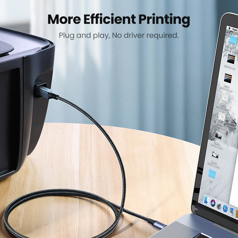 Ugreen USB-C to USB Type-B 2.0 Cable