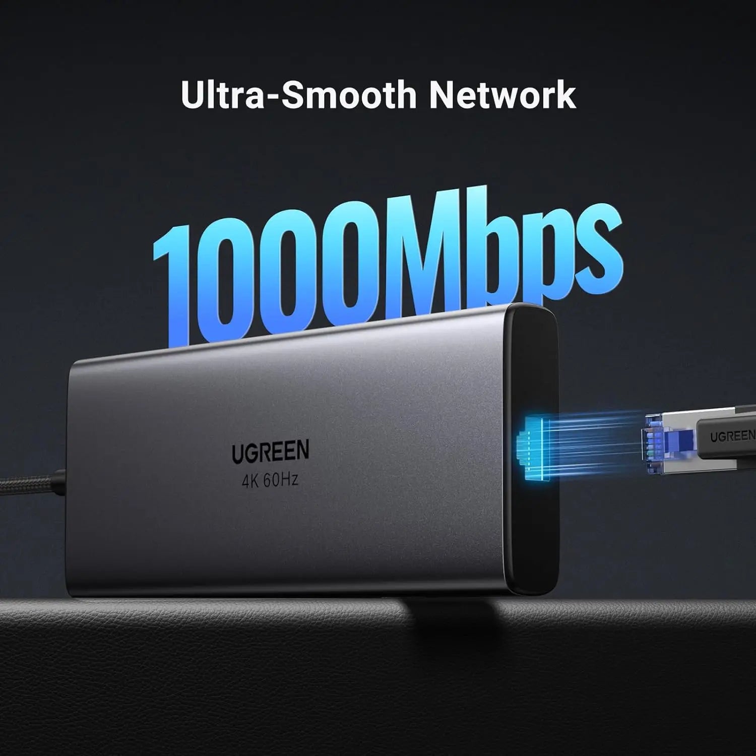 UGREEN Revodok Pro 109 USB C Hub 9 in 1 10Gbps USB C 3.2 & USBA 3.2 4K-HDMI, 100W Power Delivery, SD/TF Card Reader