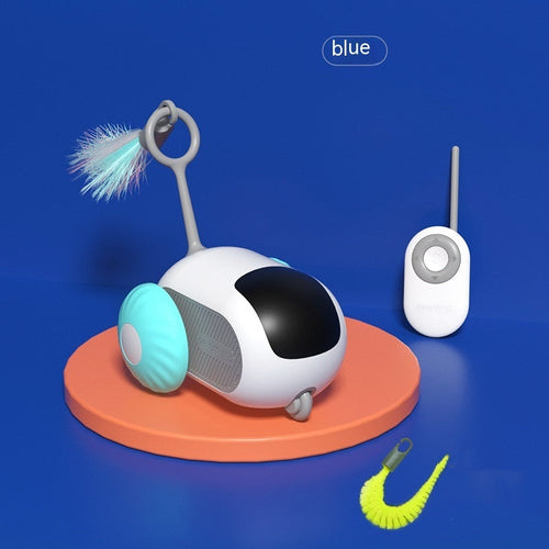 For Pet Remote Control Interactive Cat Car Toy USB Charging Chasing Automatic
