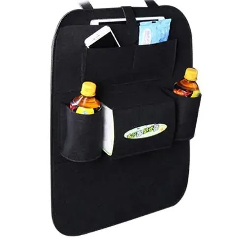 Colourful Chair Back Storage Bag – Multi-Pocket Car Seat Organizer 