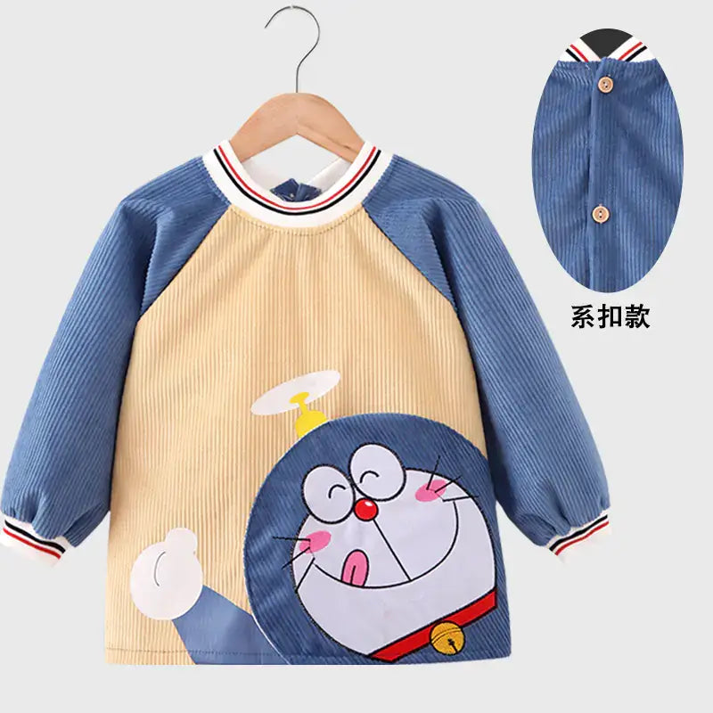 Waterproof Bib for Girl and boy - Stylish Reversible Design