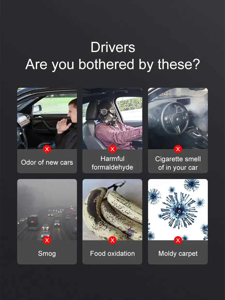 Baseus Formaldehyde Purifier - Non-Toxic Car Air Cleaner