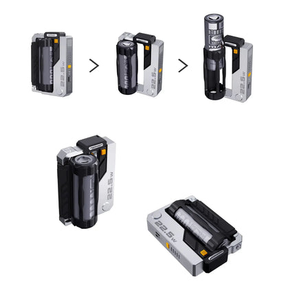 Cartridge Replacement Type-C Power Bank – Modular Fast Charging 