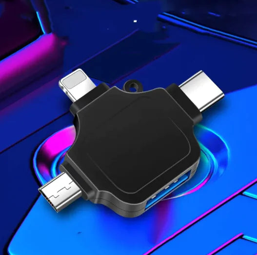 3-in-1 OTG Adapter Connector