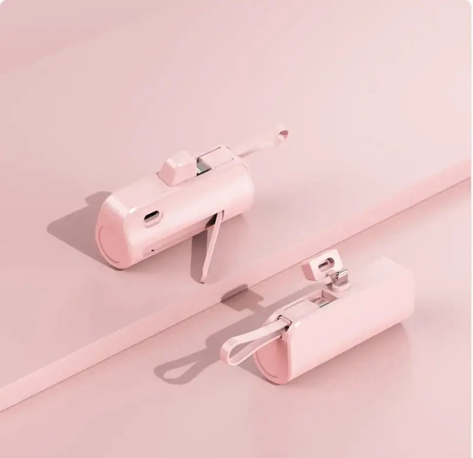 Compact Portable Capsule Power Bank – Mini Travel Charger