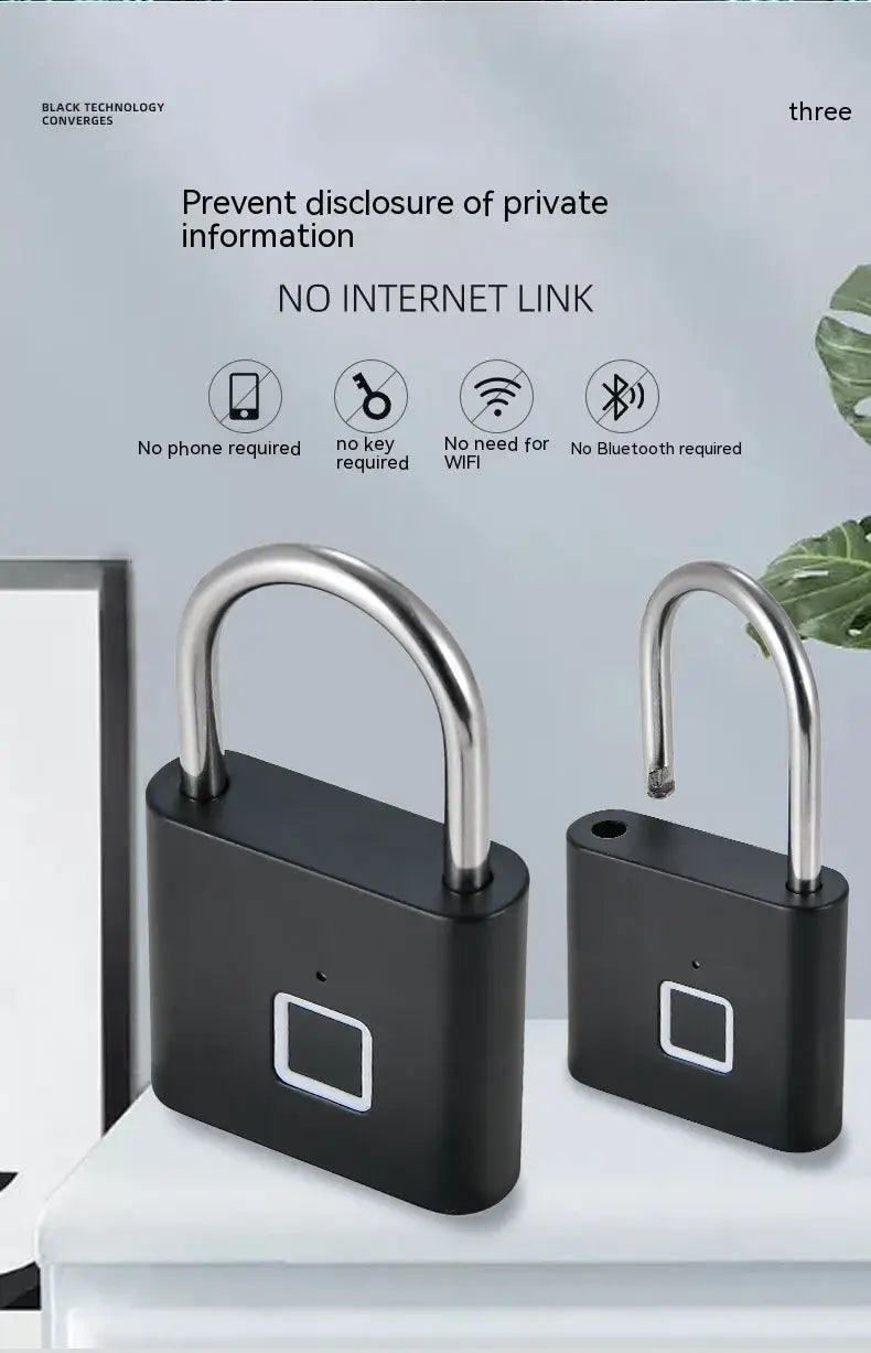 Smart Waterproof Household Fingerprint Lock