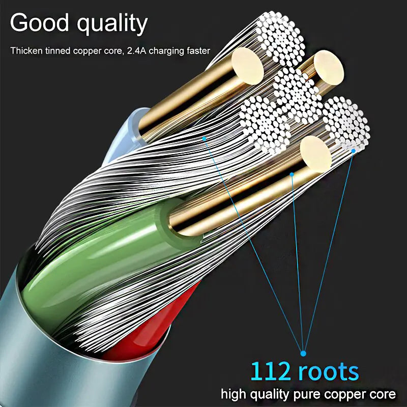 Lightning Smart Power Off Data Cable