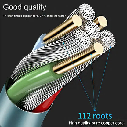 Lightning Smart Power Off Data Cable