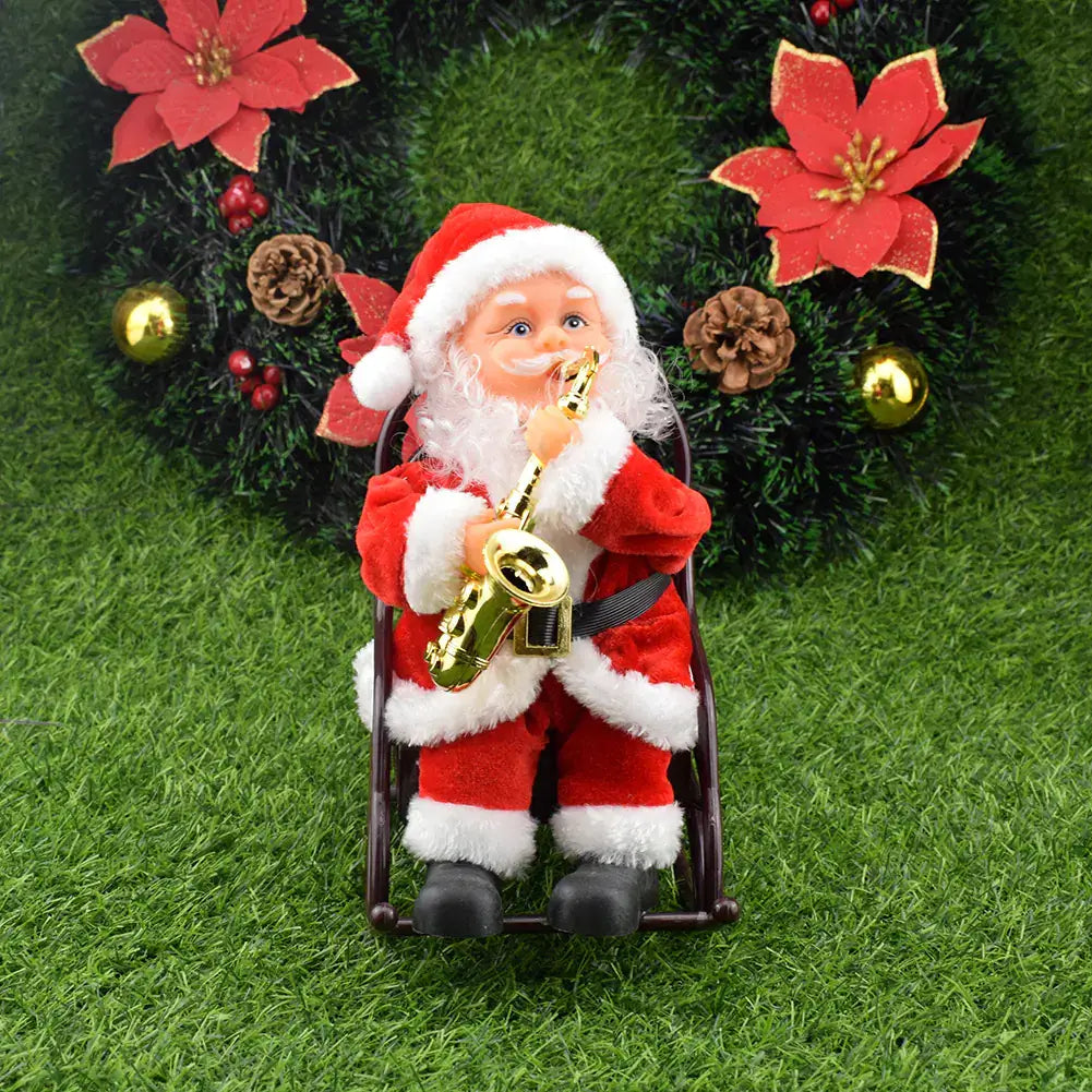 Santa Claus Climbing Toy - Festive Holiday Decor