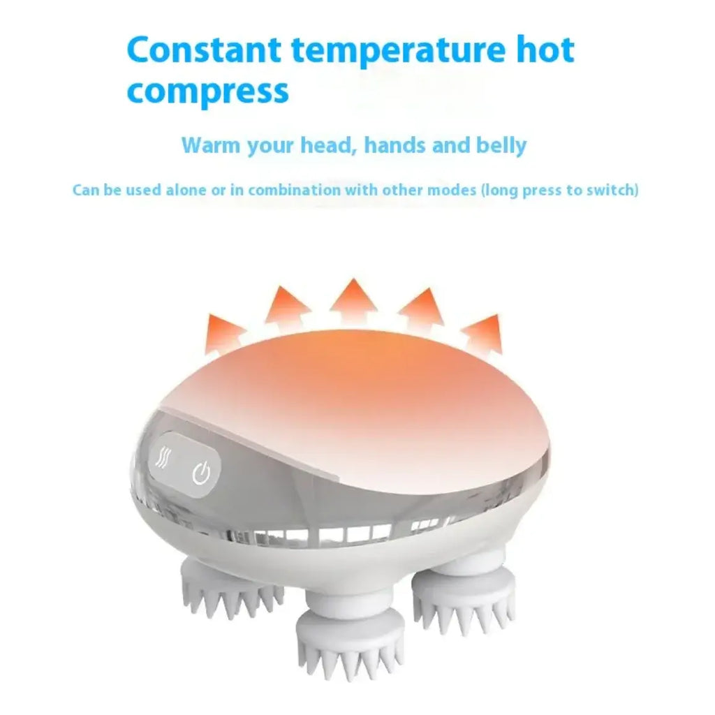 Waterproof Octopus Scalp Massager