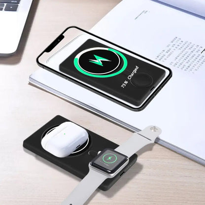 Multi Device Wireless Charger front view Techs Park