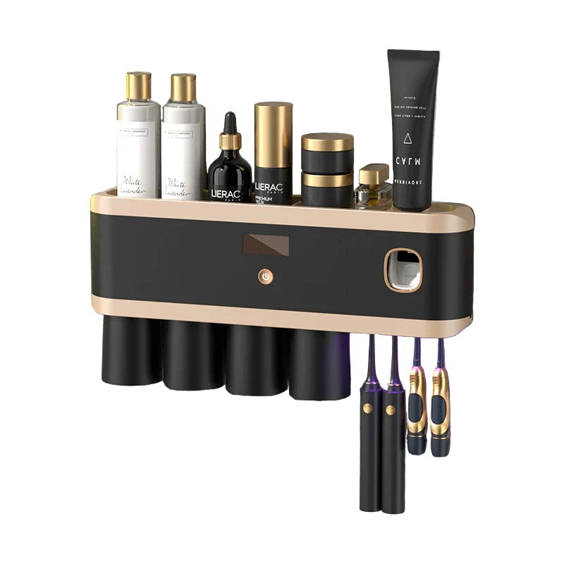 Toothbrush Holder With Disinfection & Rechargeable Function