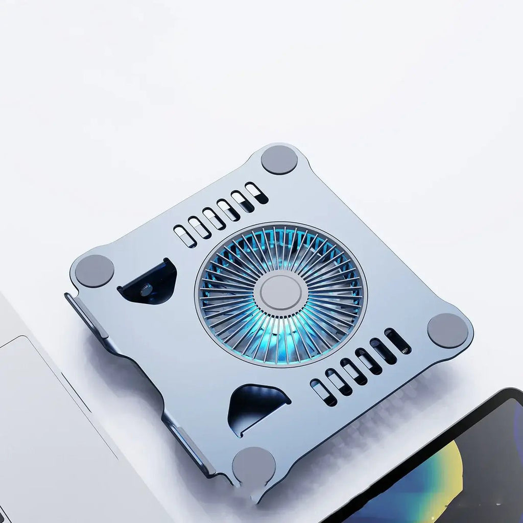 adjustable laptop stand with fan - Cool & Ergonomic Design