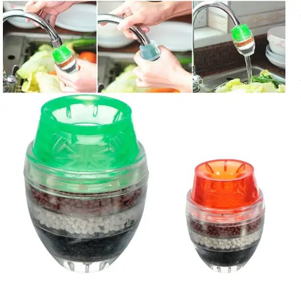 Faucet Water Purifier – Activated Carbon Tap Filter for Clean