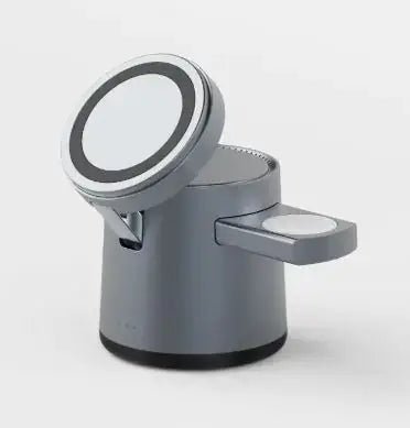 Folding Magnetic Three-in-One Wireless Charger – Portable Fast Charge