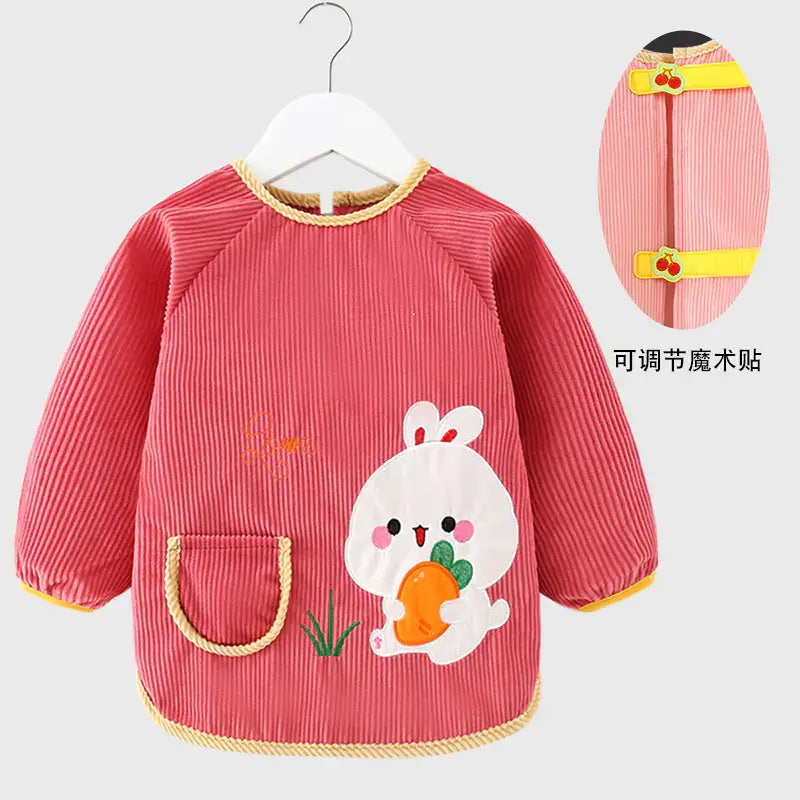 Waterproof Bib for Girl and boy - Stylish Reversible Design