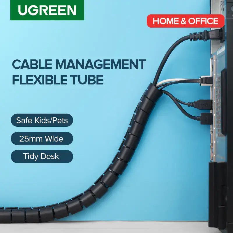 UGREEN Cable Management Sleeve for Organizing Wires