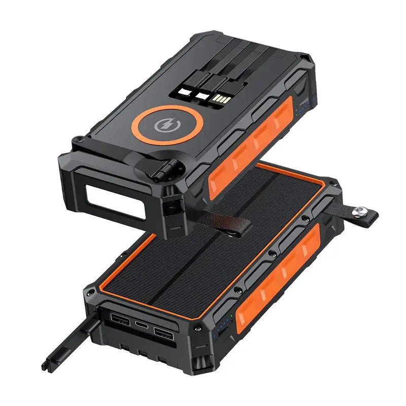 Multi-Function Solar Hand Crank Power Bank – Emergency Charger