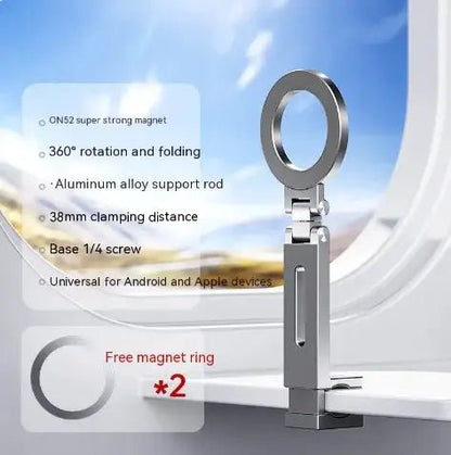 Rotating Magnetic Phone Stand - 360-Degree Convenience