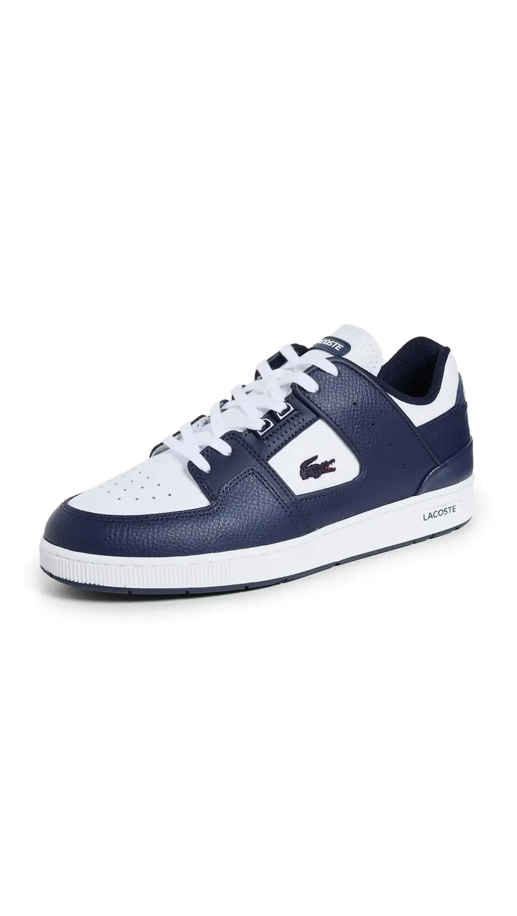 Lacoste Mens Mens Court Cage Trainers Navy/White 8