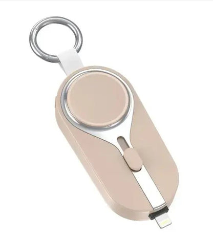 Keychain Ultra-Thin Mini-Portable Power Bank – Compact Charger