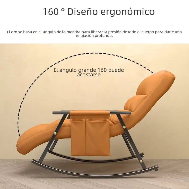 Tech Fabric Rocking Chair for Adults - Lounge Sofa