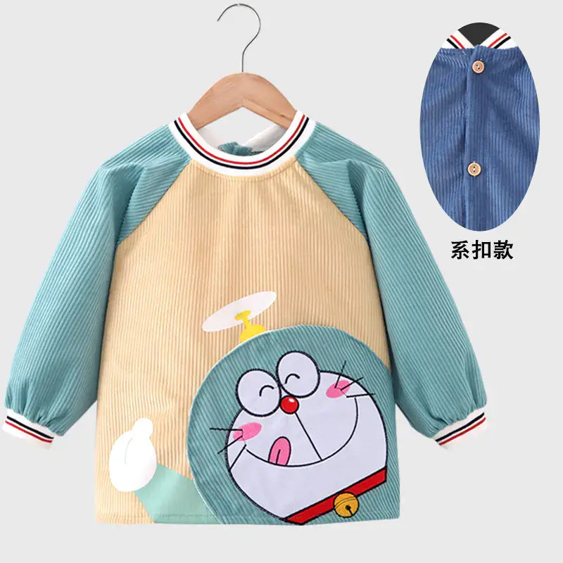 Waterproof Bib for Girl and boy - Stylish Reversible Design