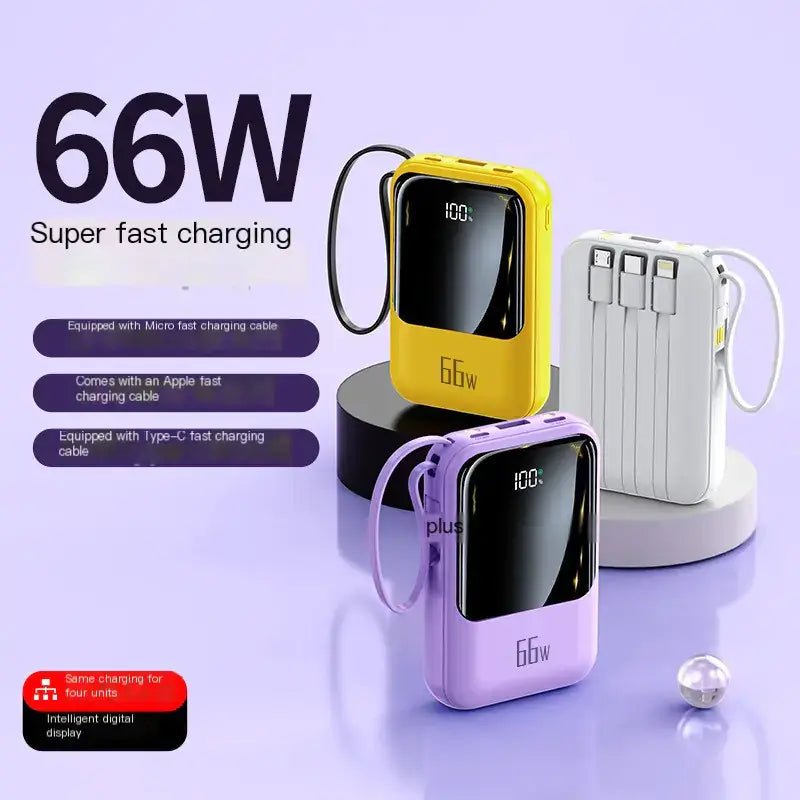 Mini 20000mAh Power Bank with PD 66W Fast Charge