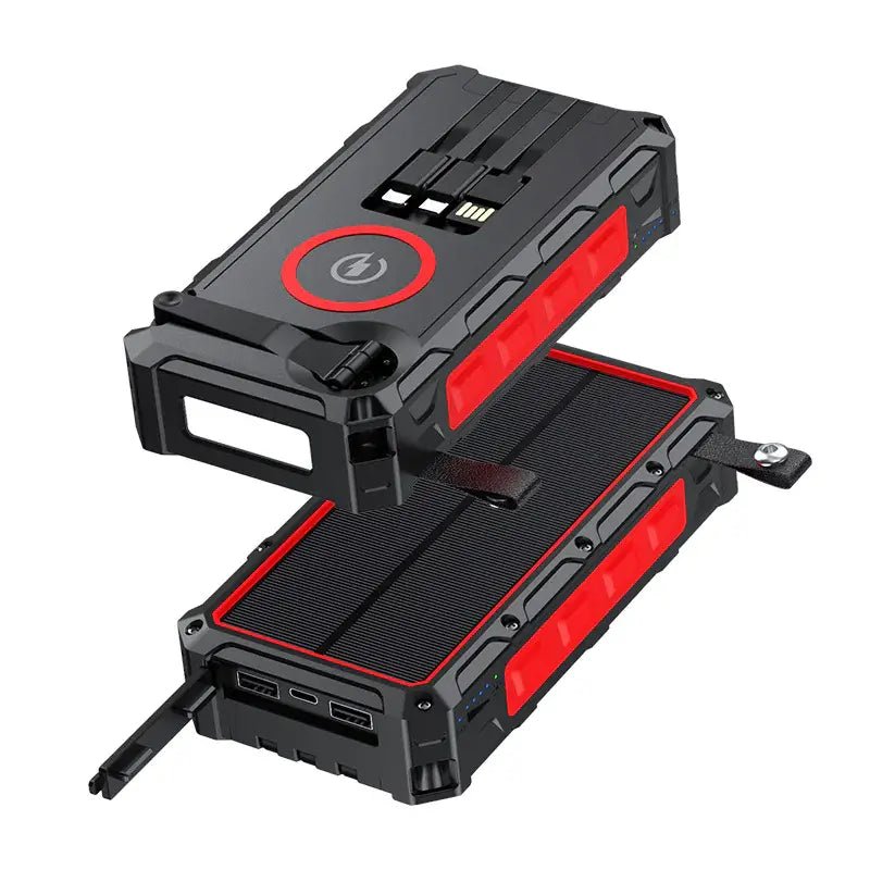 Multi-Function Solar Hand Crank Power Bank – Emergency Charger