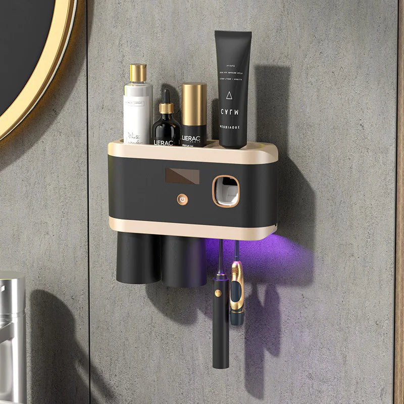 Toothbrush Holder With Disinfection & Rechargeable Function