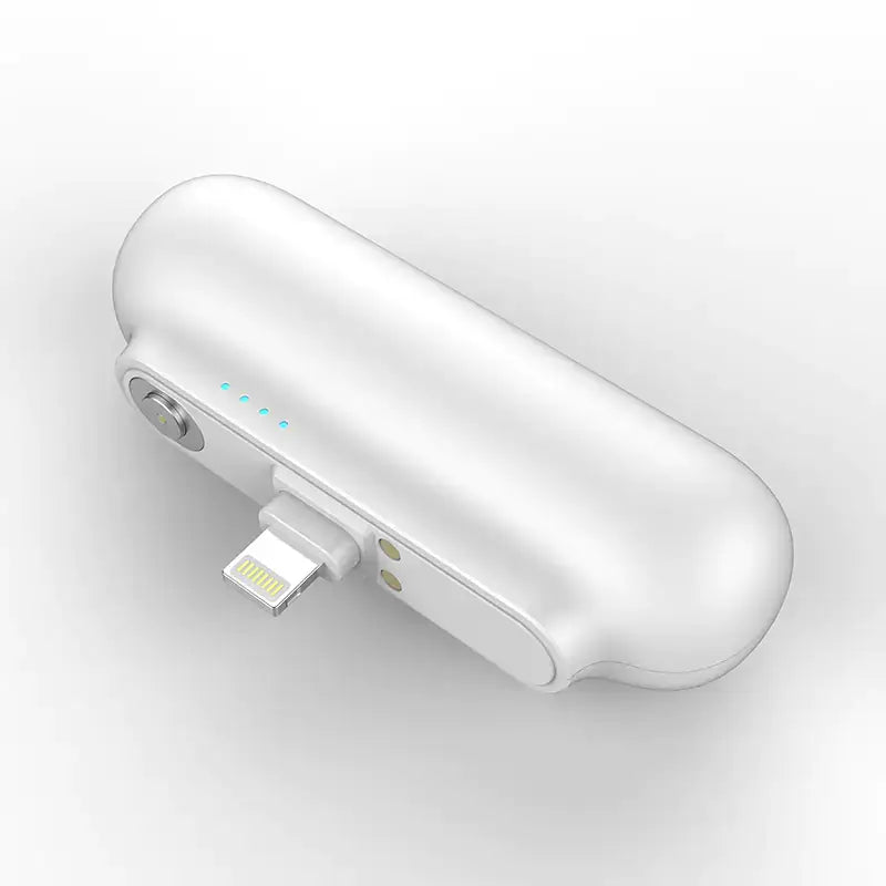 Creative Portable Mini Power Bank with Built-in Cable