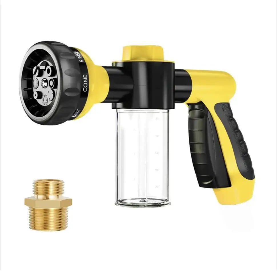 Multi-Purpose Foam Water Spray Gun – High-Pressure Car Wash 