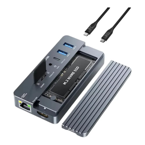 ACASIS 10-in-1 Docking Station for M.2 NVMe SSDs: Features 4K@60Hz