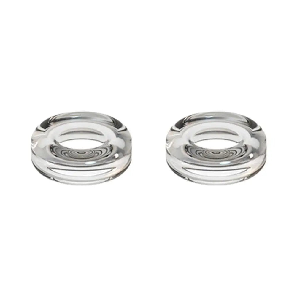 1pair Rocker Cap For PlayStation Portal Liquid Silicone Transparent