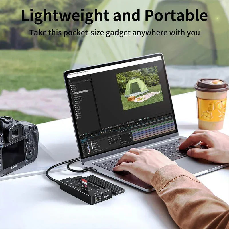 ACASIS 10-in-1 Docking Station for M.2 NVMe SSDs: Features 4K@60Hz