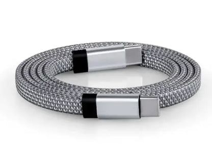 Magnetic USB Charging Cable easy plug-and-play connection Techs Park