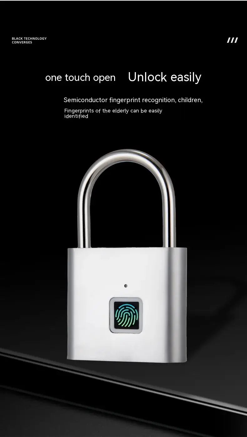 Smart Waterproof Household Fingerprint Lock