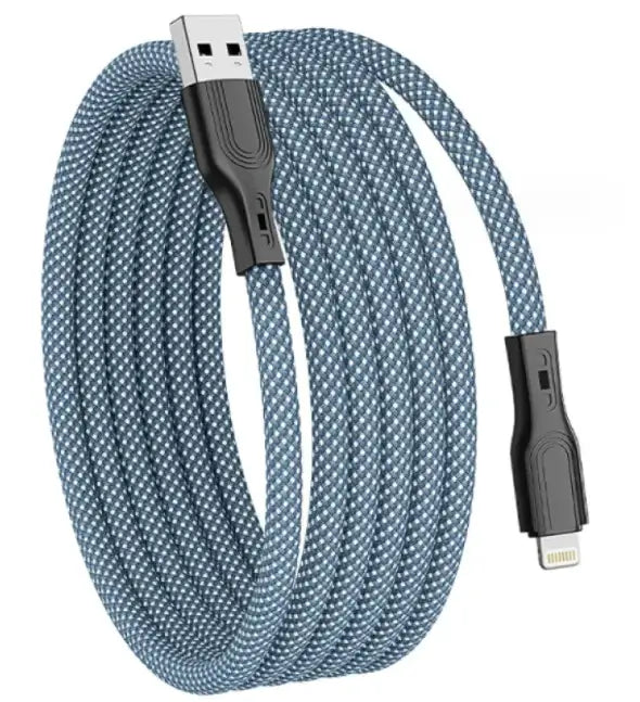 Magnetic USB Charging Cable nylon braided durability Techs Park