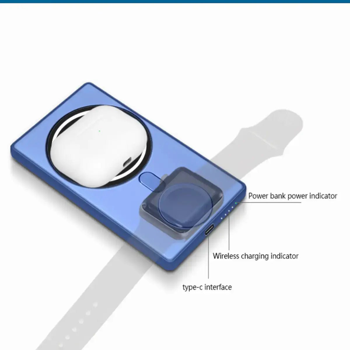 Multi Device Wireless Charger magnetic charging Techs Park