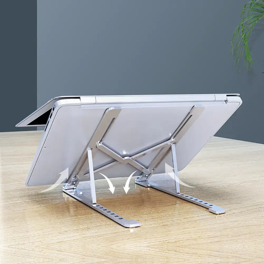 Premium Adjustable Laptop Stand – Portable & Ergonomic