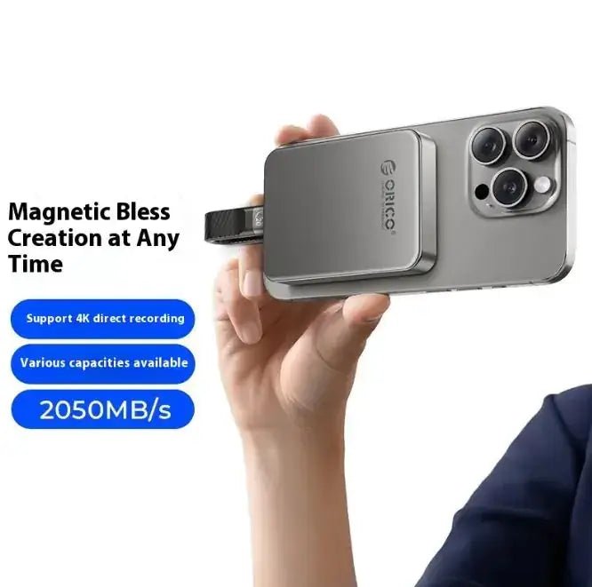 Magnetic Mobile SSD Magnetic Mobile Phone Computer-512-Techs Park