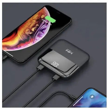 Compact Large-Capacity Digital Display Power Bank – Fast Charger
