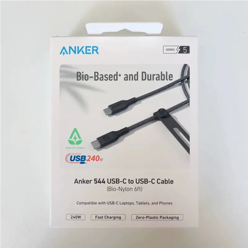 Anker 240W Fast Charging USB-C Cable for iPhone 15